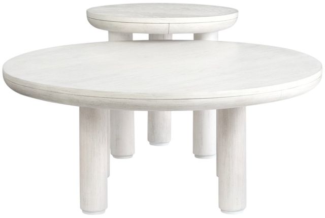 Magnussen Home® Sunset Cove Moonlight Pearl Nesting Cocktail Table-3
