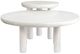 Magnussen Home® Sunset Cove Moonlight Pearl Nesting Cocktail Table-3