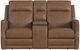 Flexsteel® Maxwell Cedar Brown Power Reclining Loveseat with Console-1