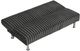 Furniture of America® Hinwil Charcoal Futon Sleeper Sofa-3