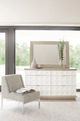 Bernhardt Axiom White Linen Dresser-1