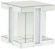 Michael Amini® Montreal™ Mirrored 23" End Table-0