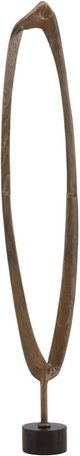 Dovetail Furniture Stanfield Antique Brass Large Sculpture-1