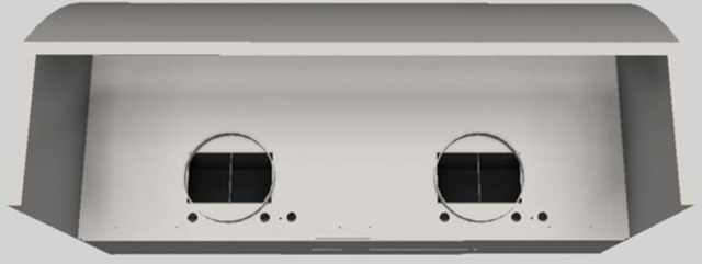 Vent-A-Hood® 48" Stainless Steel Wall Mounted Range Hood-2