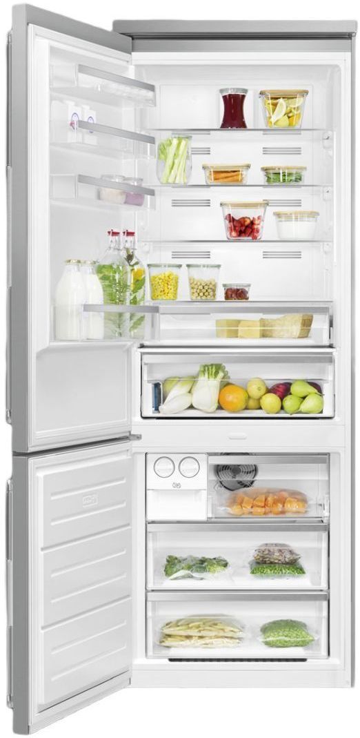 Smeg Professional 28" 16.3 Cu. Ft. Stainless Steel Bottom Freezer Refrigerator-2