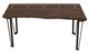 International Furniture Direct Walnut Brown Sofa Table-2