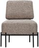 Bassett Mirror Pennington Black Accent Chair-1