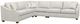 La-Z-Boy® Charlie Vellum Sectional with Custom Layout Options-0