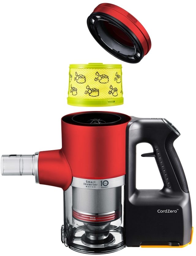 LG CordZero™ A9 Matte Red Charge Cordless Stick Vacuum-3