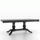 Canadel Customizable Gourmet 82" VS Base Dining Table with One Removable Leaf-4