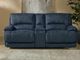 Steve Silver Co. Olsen 3-Piece Indigo Dual-Power Zero-Gravity Modular Reclining Console Loveseat-1