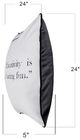 Stylecraft Tinck Dark Gray/White Throw Pillow-4