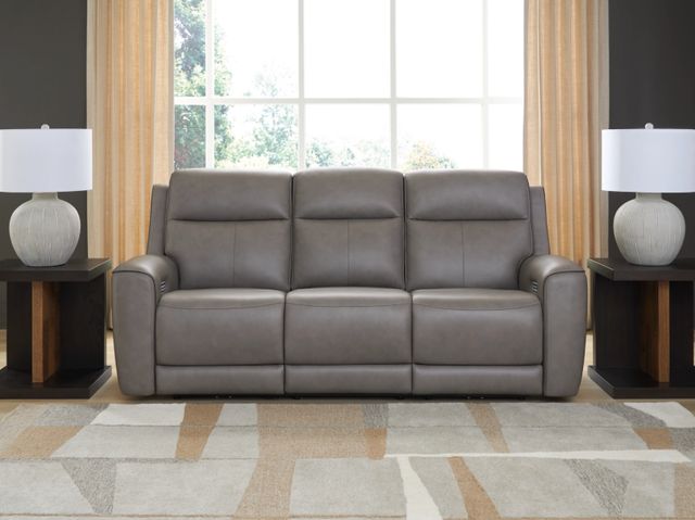 Signature Design by Ashley® 5Z-Comfort Coin Power Reclining Sofa with Adjustable Headrest-5