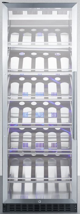 Summit® Commercial Series 12.6 Cu. Ft. Stainless Steel Wine Cooler-0