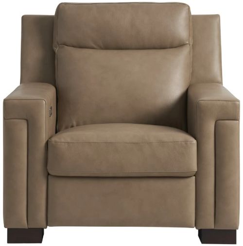 Universal Explore Home™ Mixon Caruso Falvo Leather Power Recliner-2