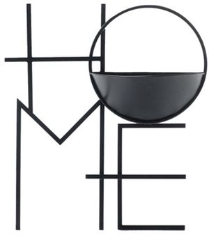 Signature Design by Ashley® Dunster Black Wall Planter