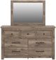 Signature Design by Ashley® Keithland Brown Dresser and Mirror-1