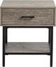 Magnussen Home® Fenwick Whitetail Brown Rectangular End Table with Matte Black Base-2