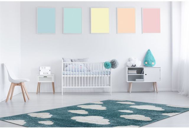 Kalora Interiors Maroq Kids Blue 2'0" x 3'7" Rug-1