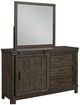 Liberty Furniture Thornwood Hills 3-Piece Rock Beaten Brown Twin Youth Bookcase Bedroom Set-3
