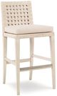 Century® Curate Litchfield Flax/Peninsula Bar Stool-0