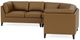 EQ3 Salema 3-Piece Leather Sectional Sofa with Extended Corner Seat-4