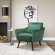 Zuo® Modern Bastille Green Accent Chair-4