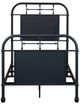 Liberty Furniture Vintage Navy Twin Youth Metal Rod Bed-0