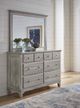 Daniel's Amish® Blue Ridge 4-Piece Distressed Painted Maple Queen Panel Bed Set-2
