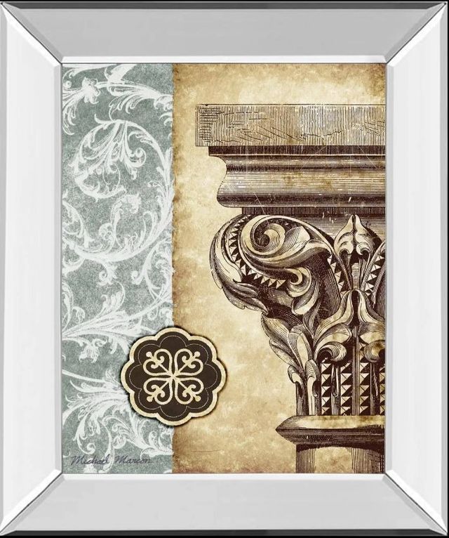 Classy Art Romanesque I by Michael Marcon Mirror Framed Wall Art-0