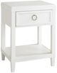 Bassett® Furniture Ventura Colors White Enamel Bedside Table-0