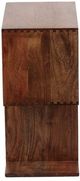 Porter International Designs Portola Walnut 2-Cube Bookcase-2