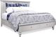 aspenhome® Cambridge Light Gray Paint Queen Panel Storage Bed-0