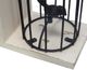 A & B Home Black Birdcage Bookends-4