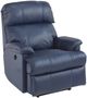 Flexsteel® Customizable Geneva Leather Power Rocking Recliner-0