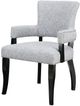 Olliix by Madison Park Grey Dawson Arm Dining Chair-2