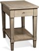 Riverside Furniture Parkdale Taupe Chairside Table-0