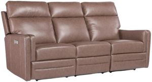 Hooker Furniture MS Twain Umber Power Reclining Sofa Hooker Furniture MS Twain Umber Power Reclining Sofa