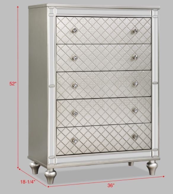 Crown Mark Christian Champagne Chest-2