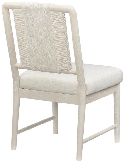 Legacy Classic Maren Fresh Canvas Woven Back Dining Side Chair-2