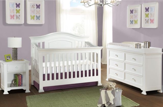 Westwood Design Avalon White 6-Drawer Dresser-1