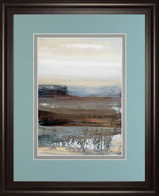 Classy Art Hint of Blue by Aerial Snow Wall Art-0