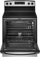 Amana® 30" Stainless Steel Freestanding Electric Range-1