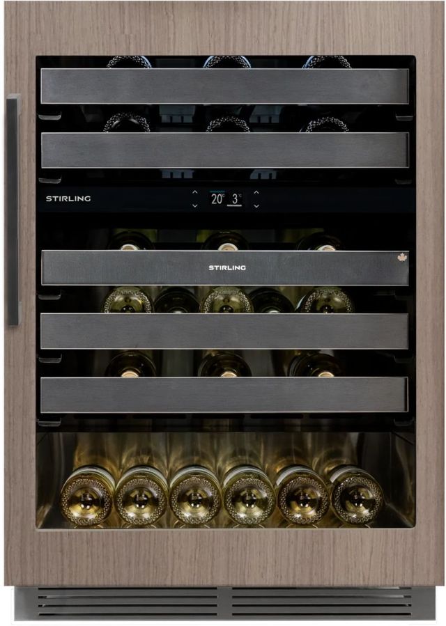 Stirling 24" 5.3 Cu. Ft. Panel Ready Wine Cooler-3