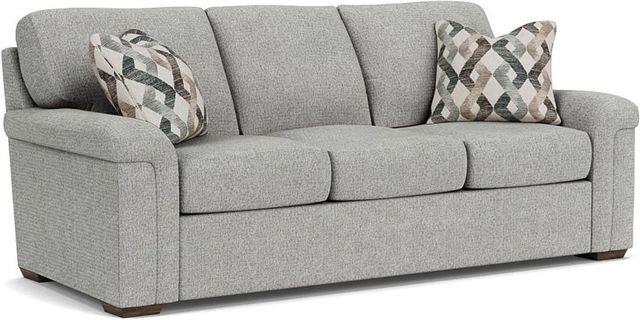 Flexsteel® Blanchard Silver Ash Sofa-0