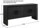 Uttermost® Williams Black 4-Door Cabinet-4