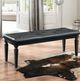 Homelegance® Allura Black Bed Bench-1