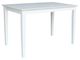 John Thomas Furniture® Dining Essentials White 36'' Square Dining Table with 36'' Shaker Legs-0
