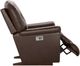 La-Z-Boy® Maverick Dark Chocolate Leather Power Wall Recliner with Headrest and Lumbar-4