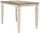 Signature Design by Ashley® Realyn 5-Piece Two-Tone Counter Height Extension Table Set-4